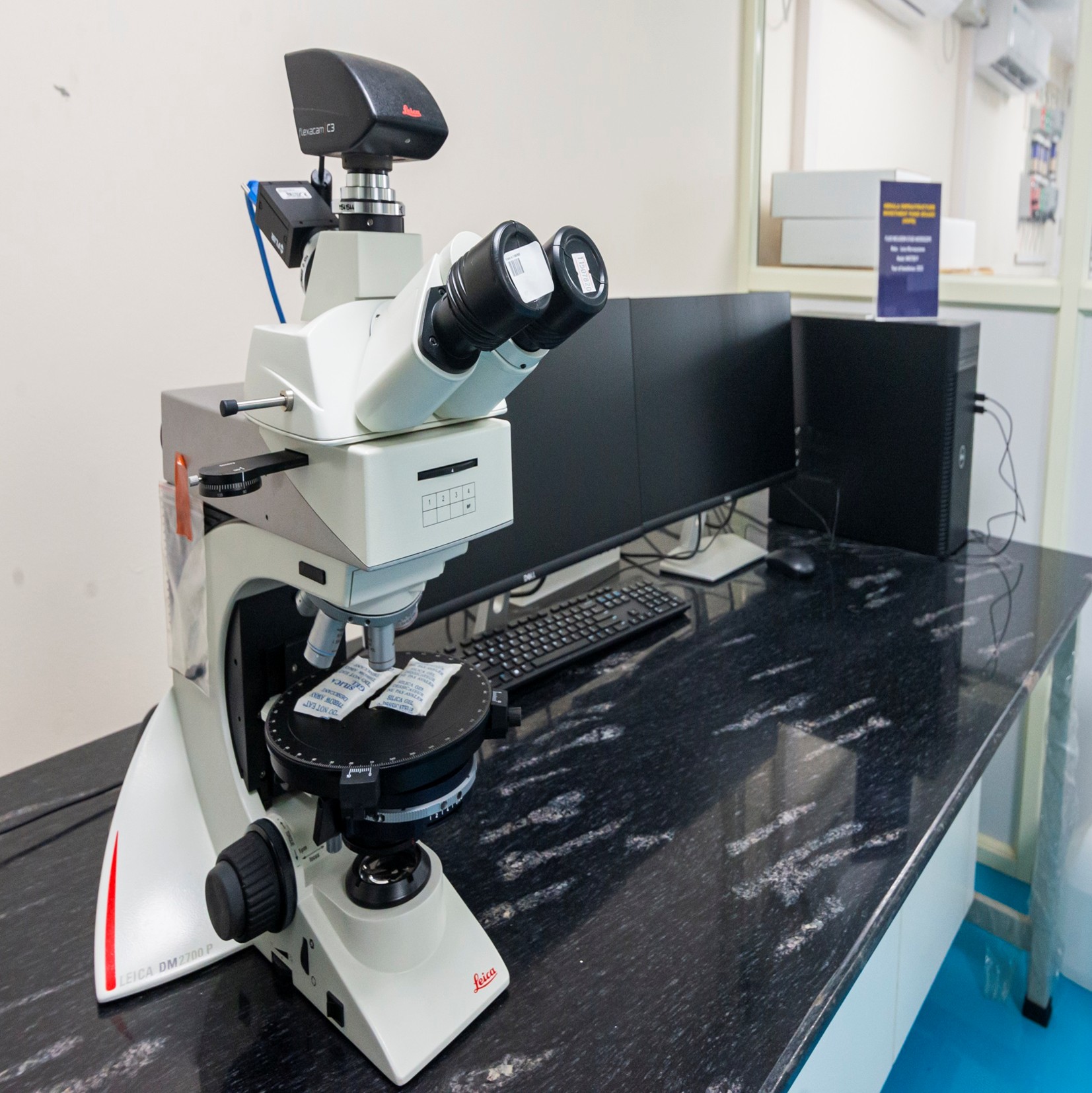 Fluid Inclusion Stage and Petrological Microscope