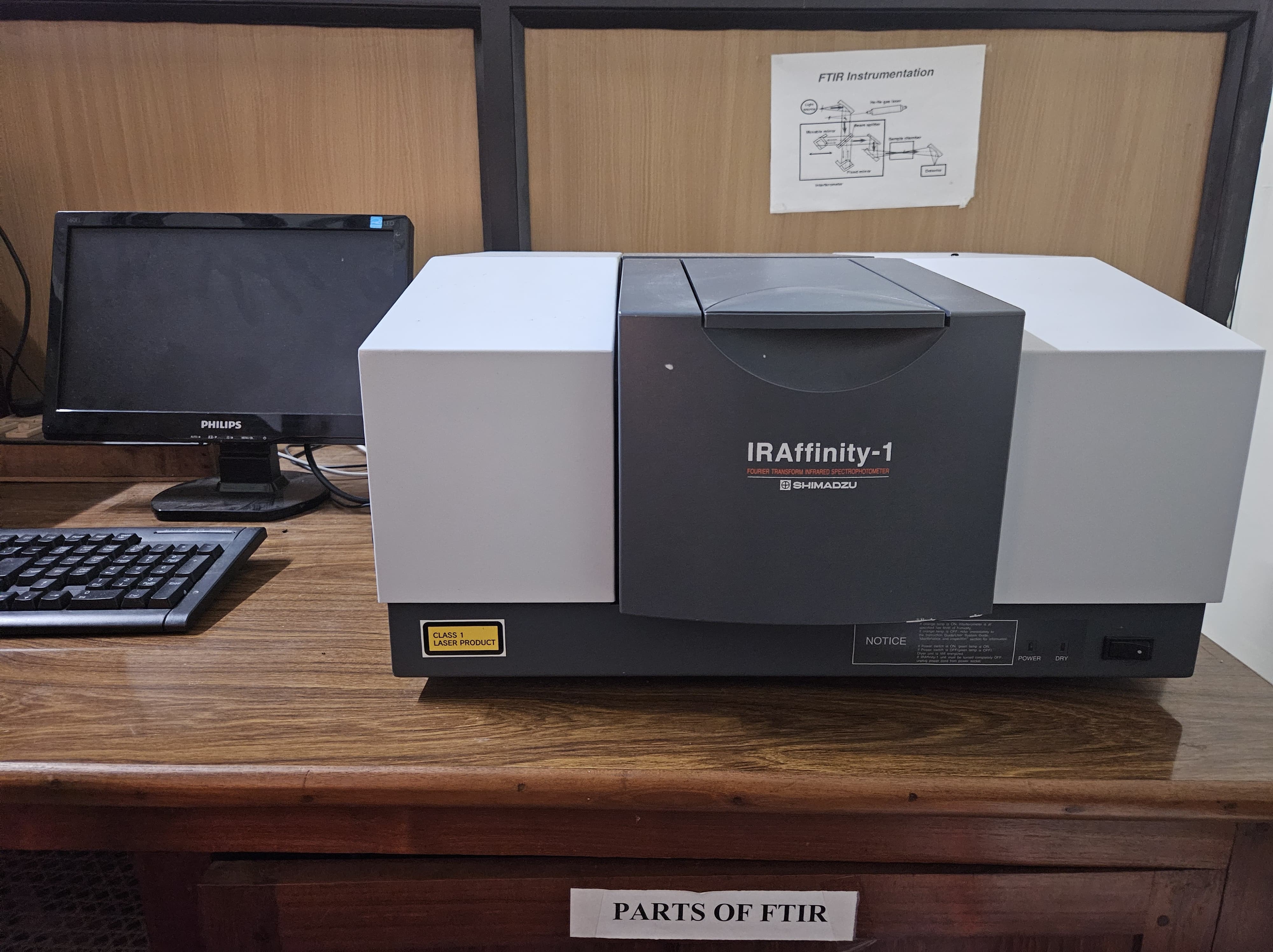 Fourier Transform Infra-Red Spectrophotometer