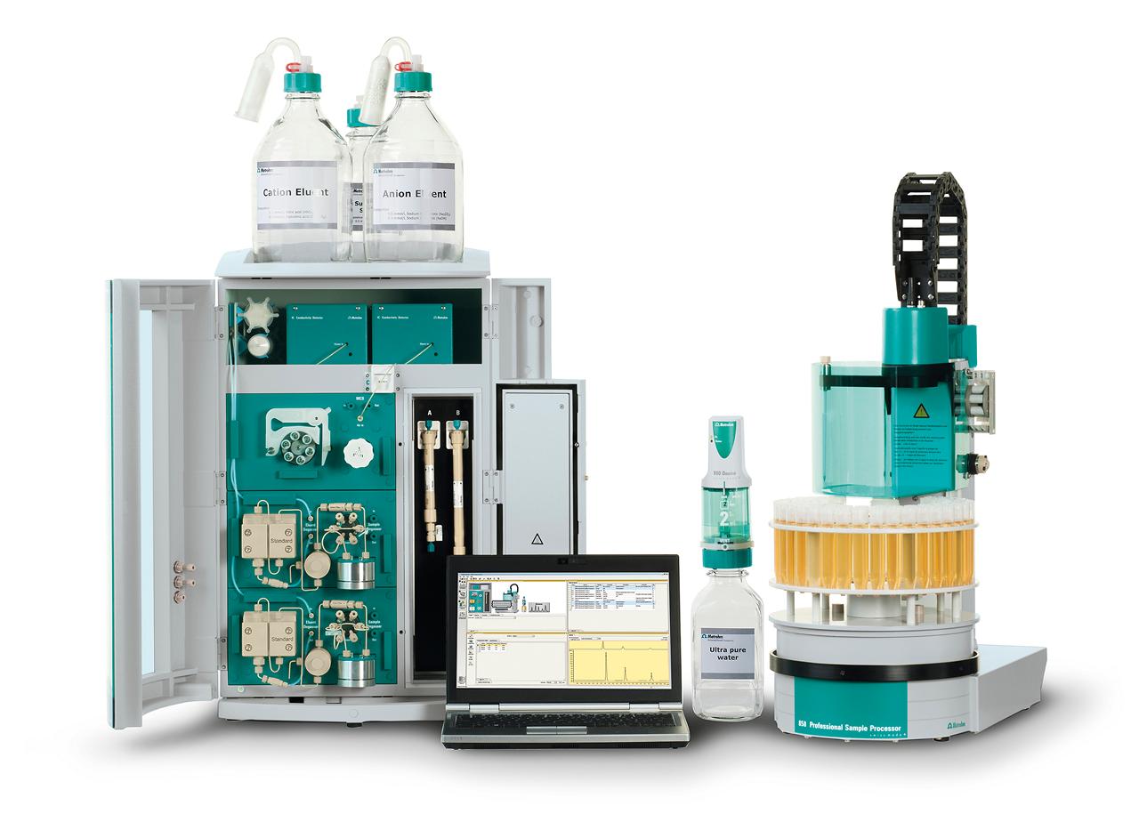 Ion Chromatography (Metrohm AG)